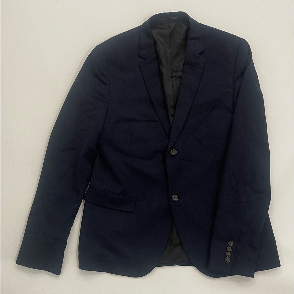 Topman Navy Suit with Pants